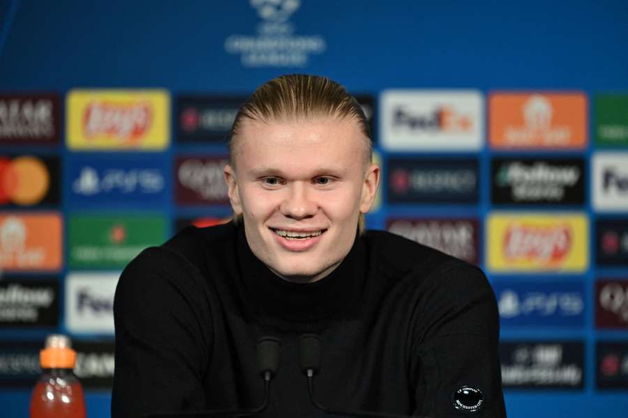 Erling Haaland, delantero del Manchester City