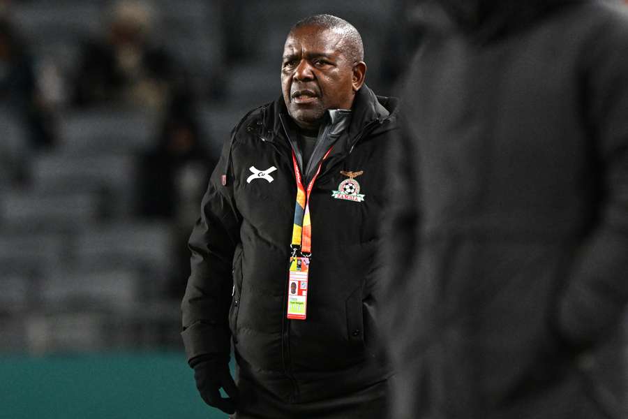 Zambia coach Bruce Mwape