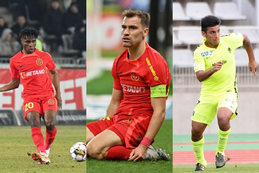 Nana Antwi, Darius Olaru (ambii FCSB) și Juan Kaprof (FC Botoșani), eliminați în ultima etapă din Superliga