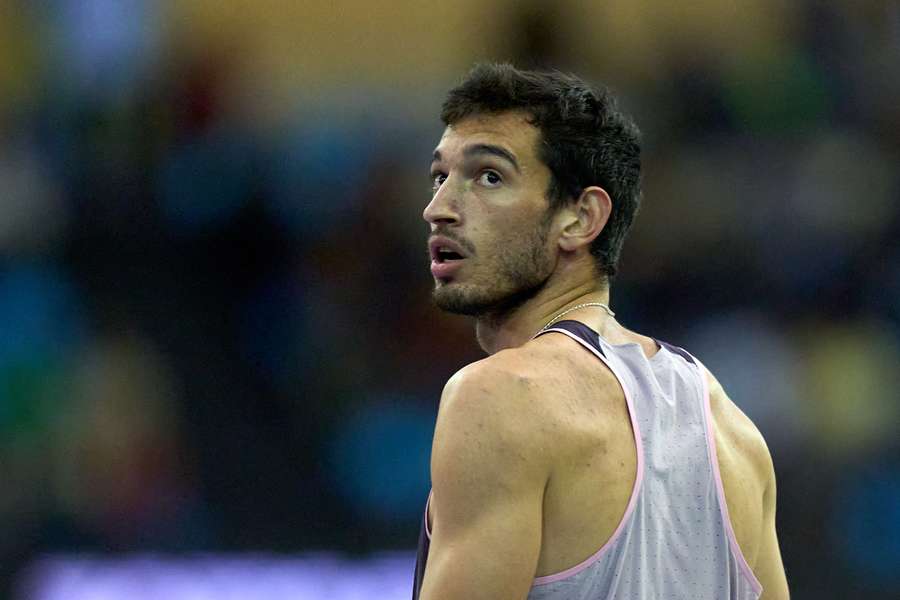 Quique Llopis, a punto de sorprender en la final de los 110 mv de la Liga de Diamante