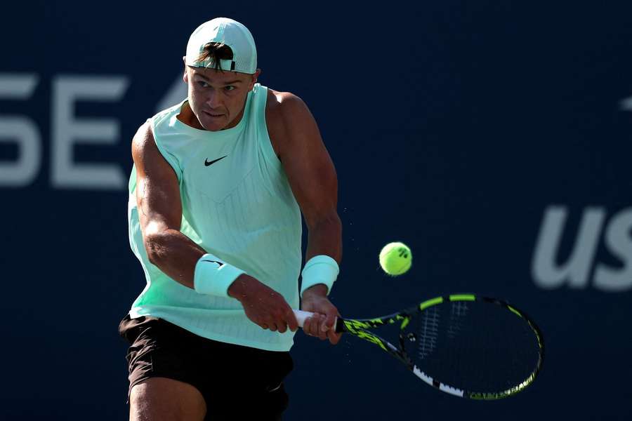 Holger Rune showed promising form to move into the second round of the US Open Holger Rune showed promising form to move into the second round of the US Open