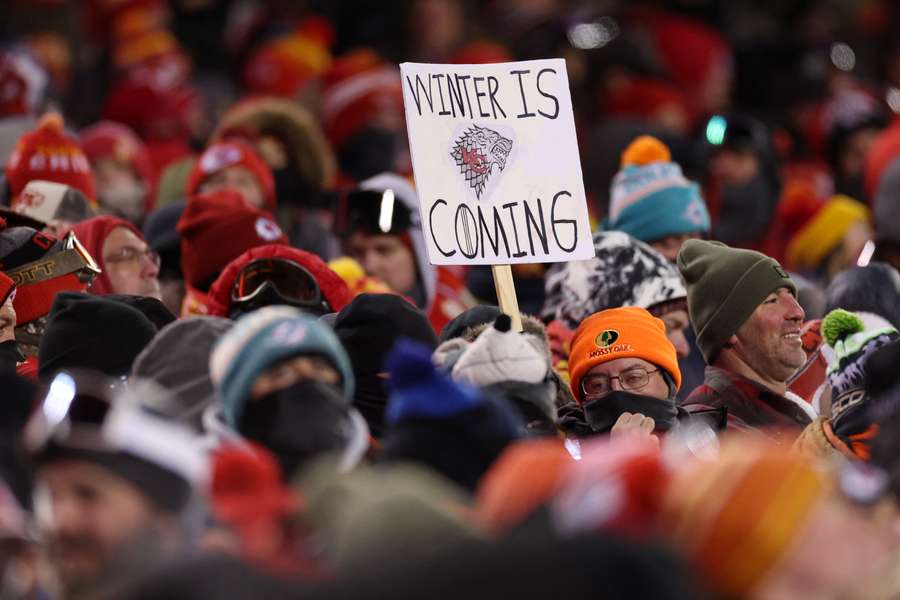 Det var mere end bare almindeligt koldt, da Kansas City Chiefs i januar besejrede Miami Dolphins.