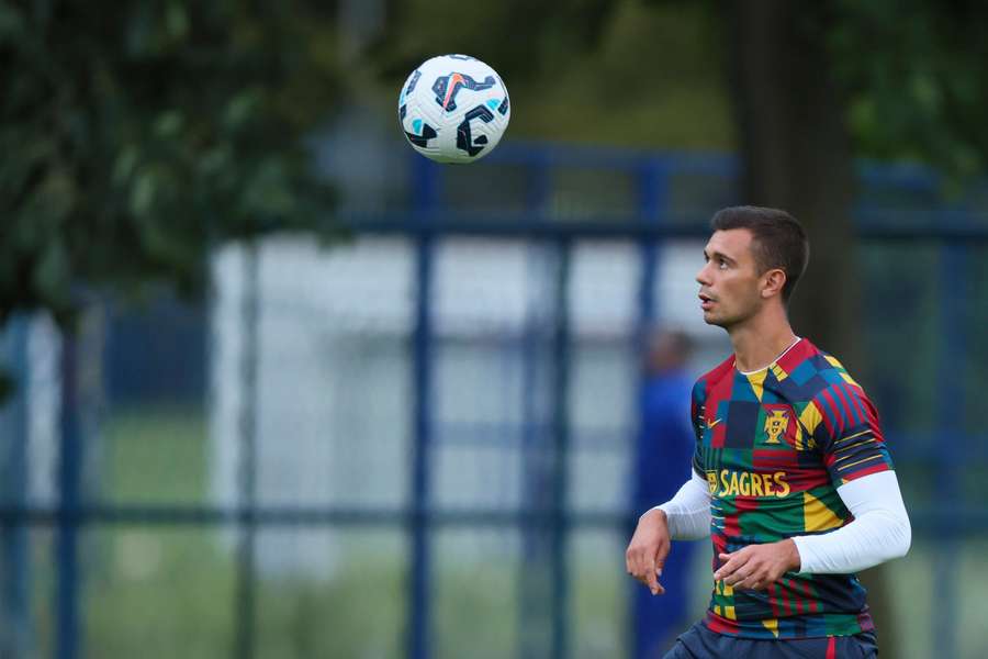 Henrique Araújo, capitão da Seleção Nacional sub-21