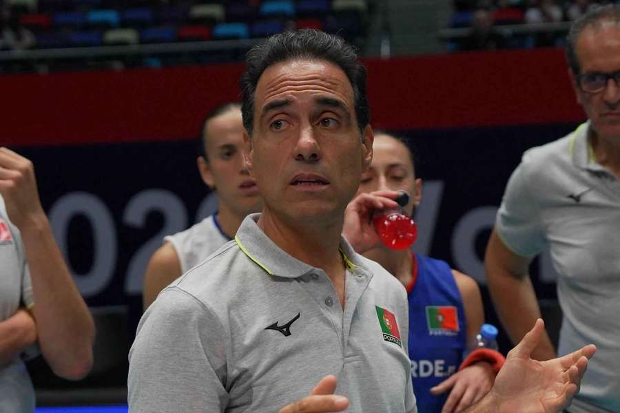 Hugo Silva, treinador de Portugal Hugo Silva, treinador de Portugal