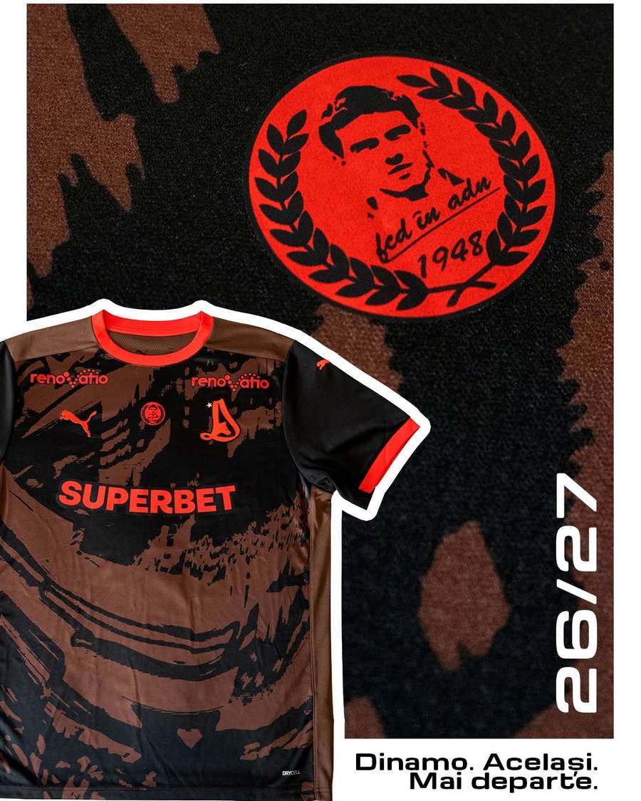 Al treilea echipament Dinamo Al treilea echipament Dinamo