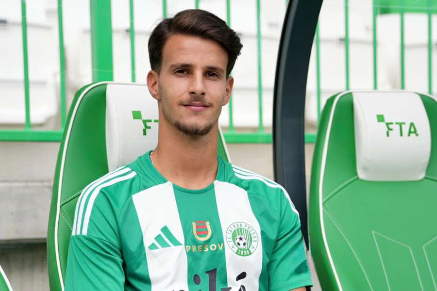 Hélder Gomes Morim je novým prírastkom Prešova.