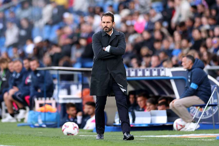 Rubén Baraja, entrenador del Valencia