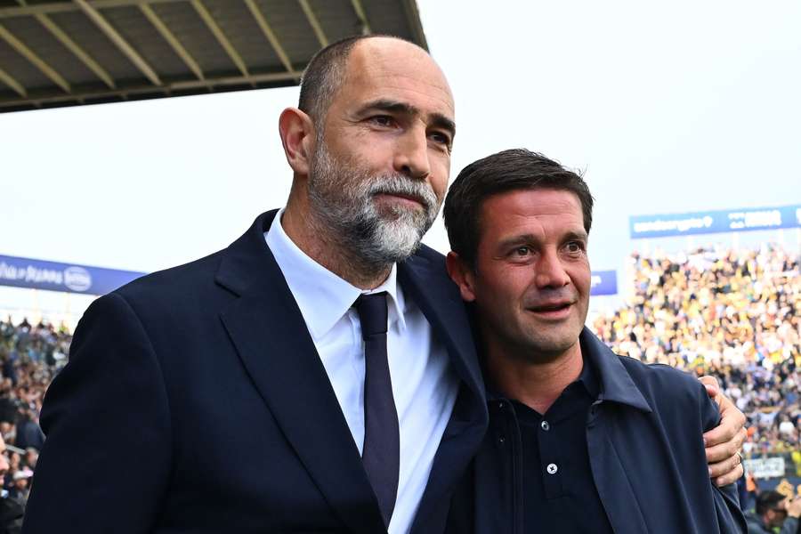 Christian Chivu e Igor Tudor