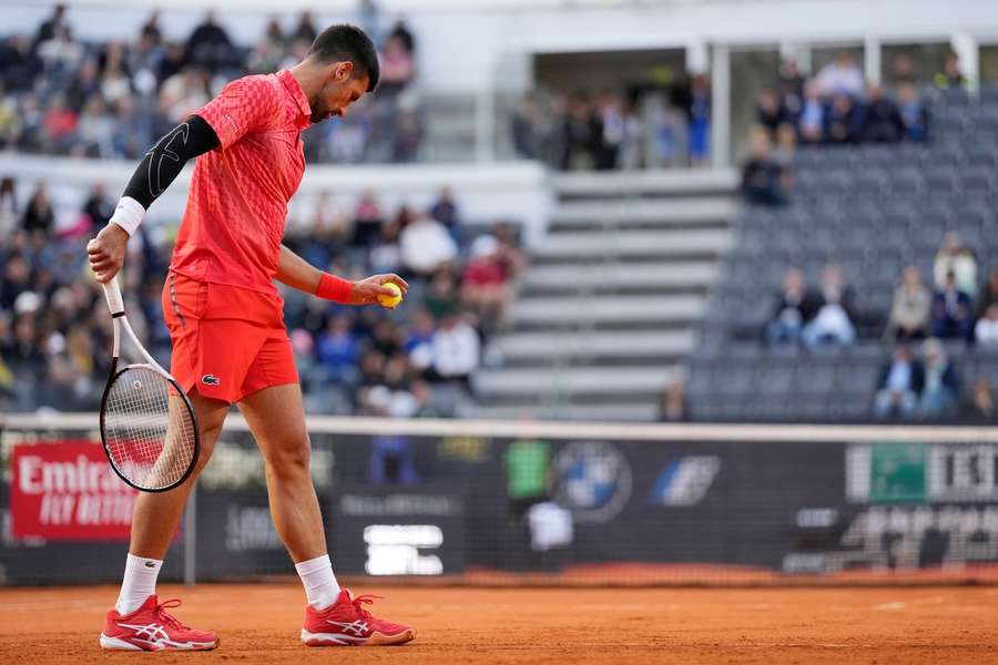 Novak Djokovic is the defending champion in Rome