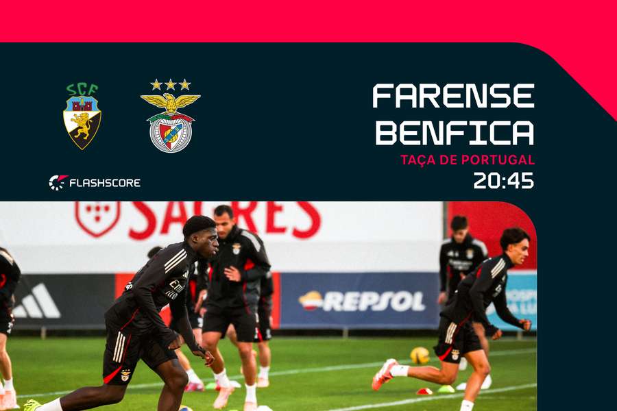 Benfica recebe Farense