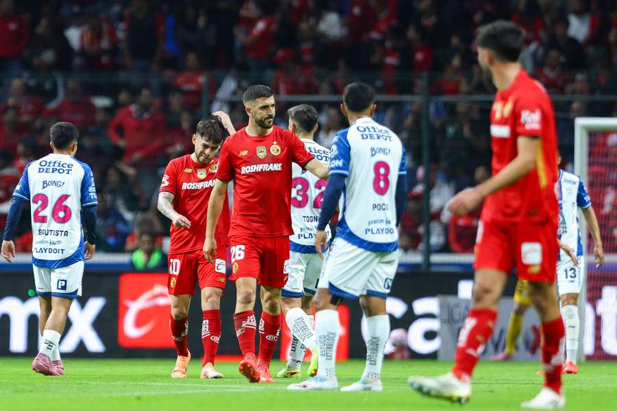 Paulinho marcou ao Pachuca Paulinho marcou ao Pachuca