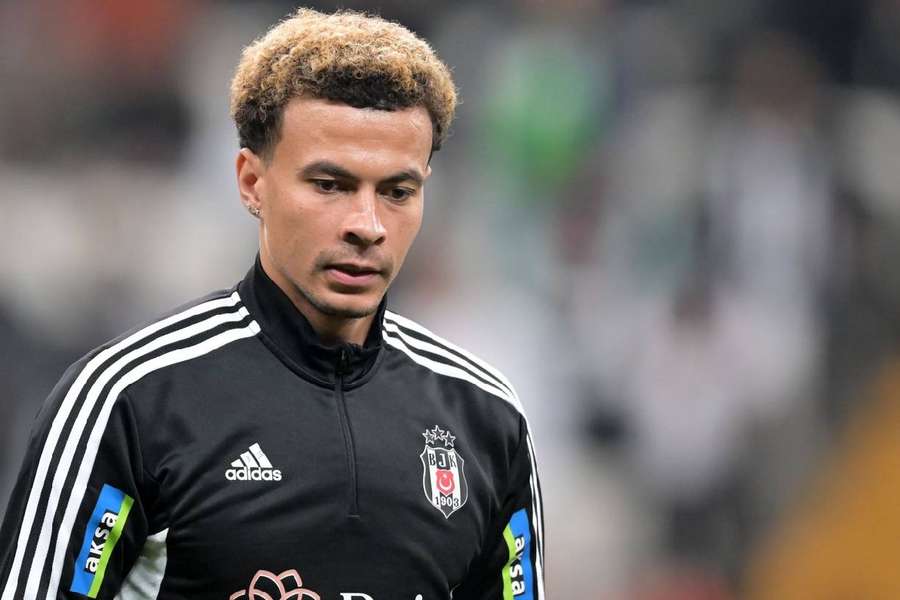 Dele Alli en janvier sous le maillot de Besiktas.