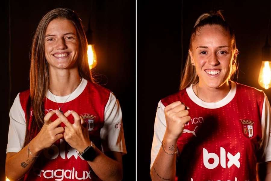 Madalena Marau e Vânia Duarte reforçam equipa do SC Braga