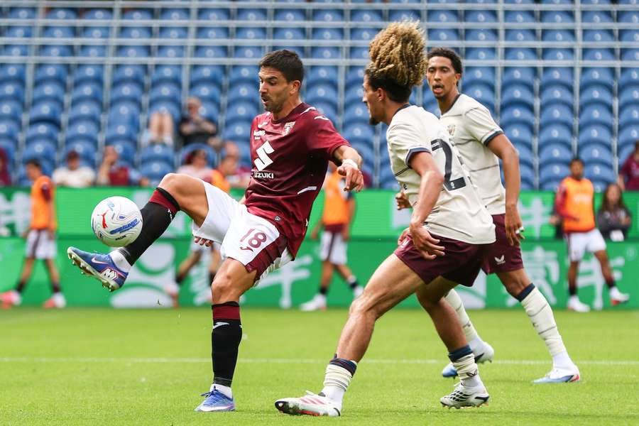Una fase del match Una fase del match