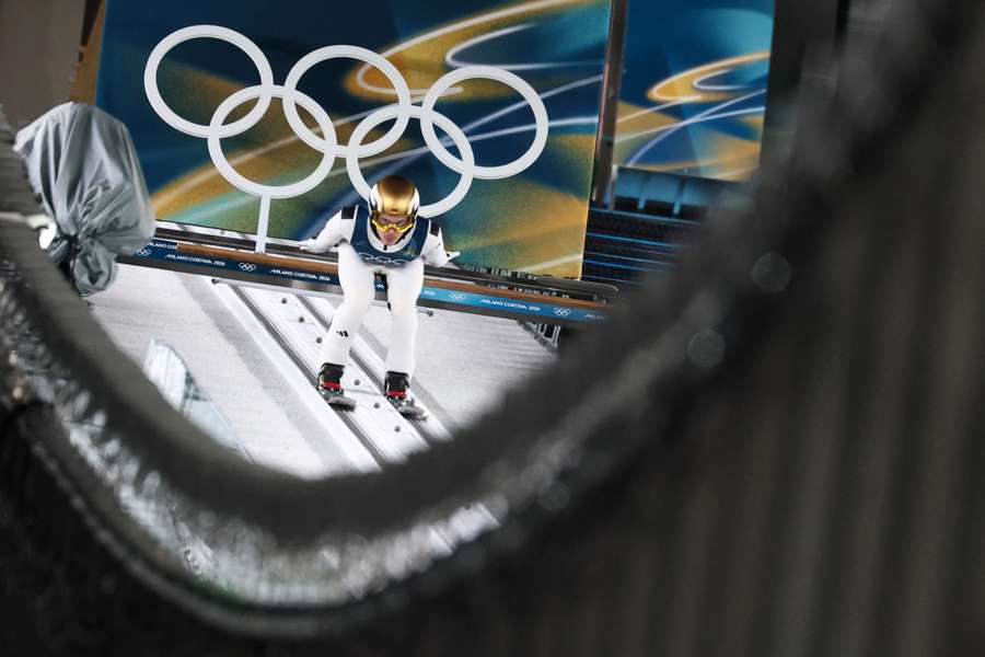 Philipp Raimund während einer Trainingseinheit