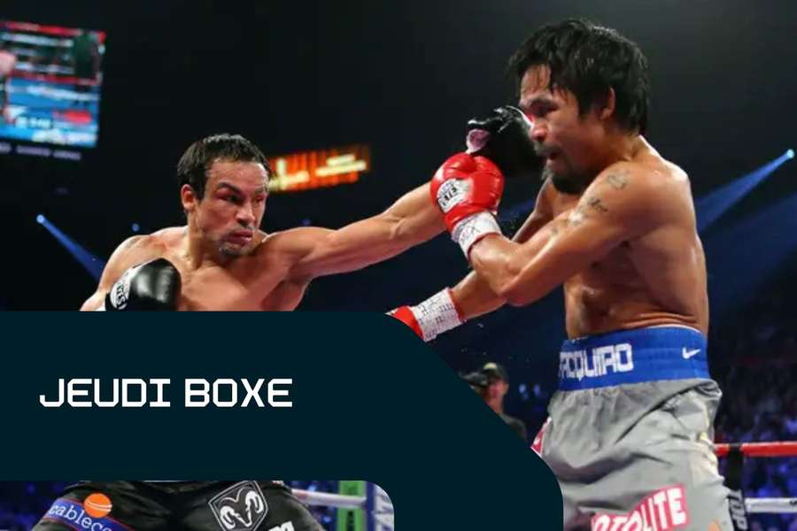 Juan Manuel Márquez contre Manny Pacquiao en 2012.