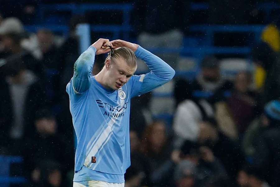 Norský kanonýr ve službách Manchesteru City Erling Haaland