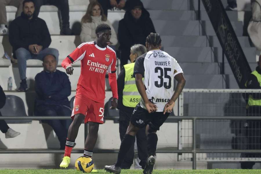 Daniel Banjaqui estreou-se pela equipa principal do Benfica