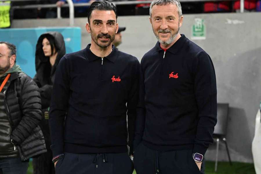Elias Charalambous și Mihai Stoica