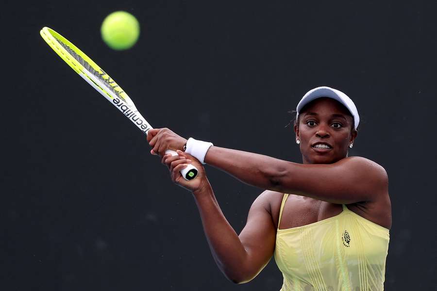 Sloane Stephens à Melbourne.