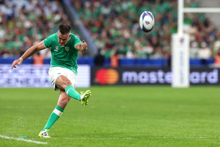 Ireland's Johnny Sexton has been in fine form with the boot during the World Cup