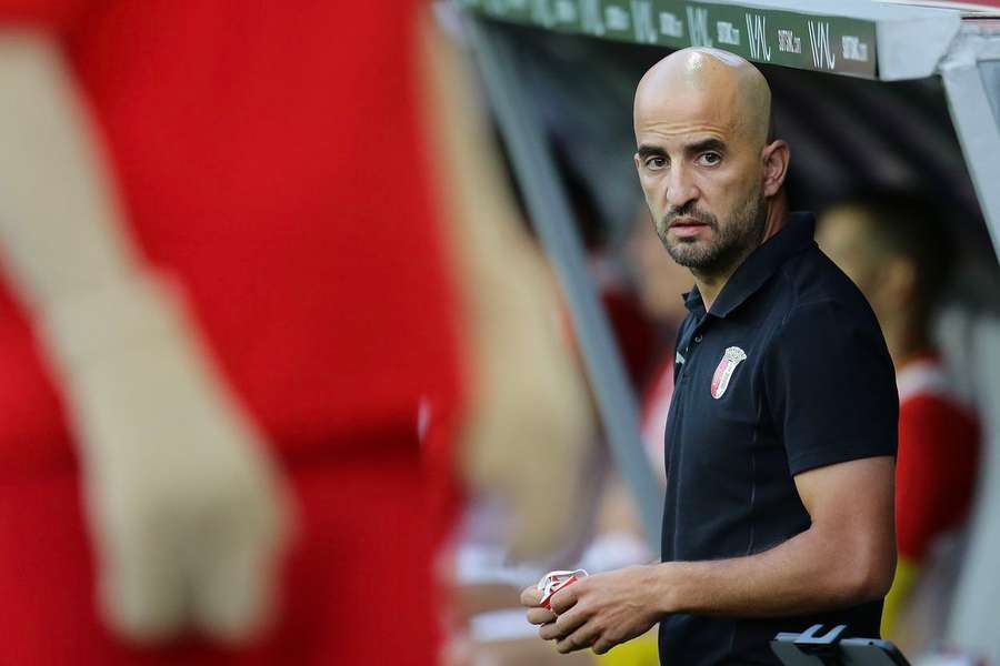 Daniel Sousa deixou o comando técnico do SC Braga após quatro jogos