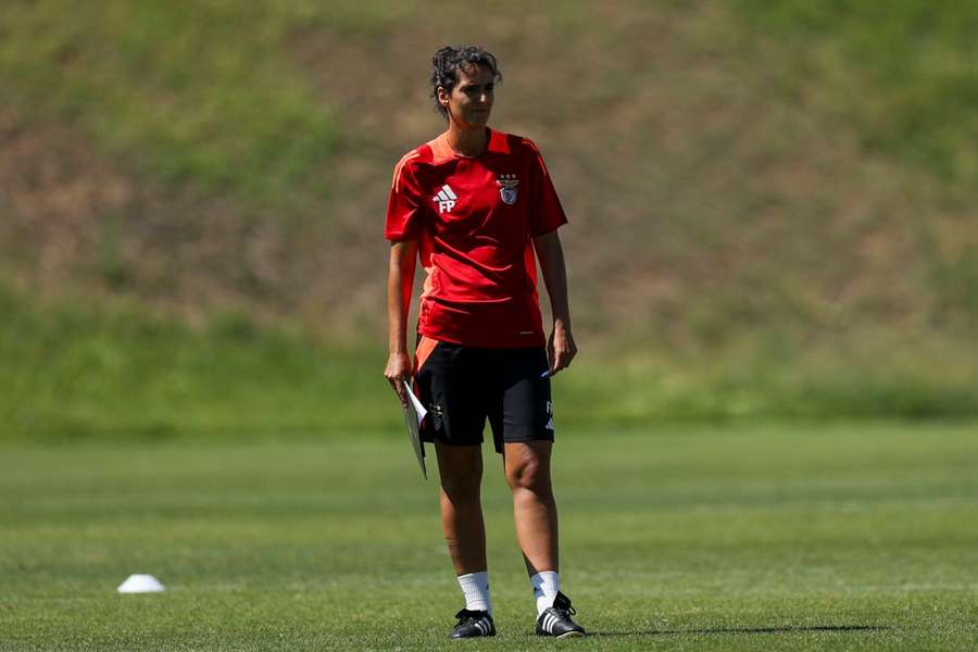 Filipa Patão, treinadora o Benfica