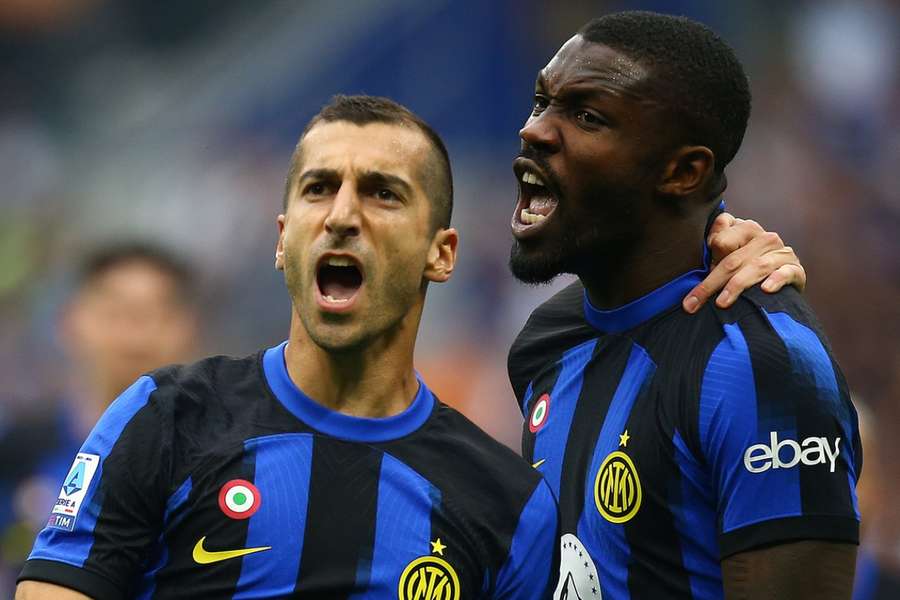 Mkhitaryan e Thuram foram os responsáveis por três dos cinco gols da Inter de Milão