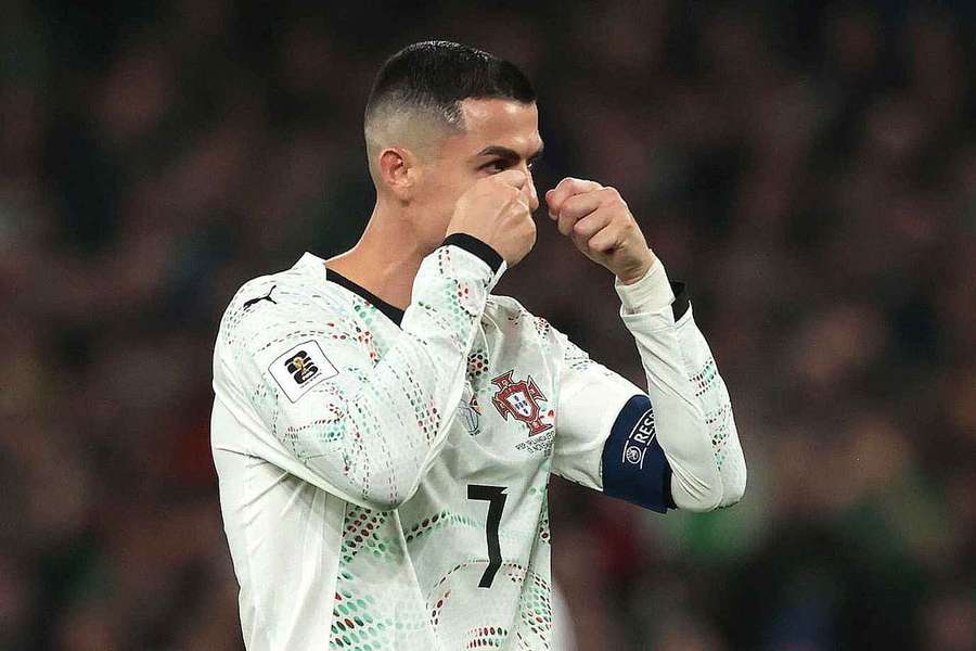 Ronaldo em ação por Portugal