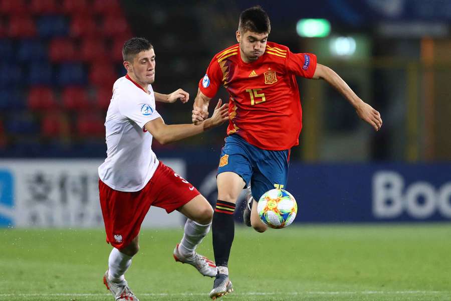 Aguirregabiria fue campeón con la sub-21 de España