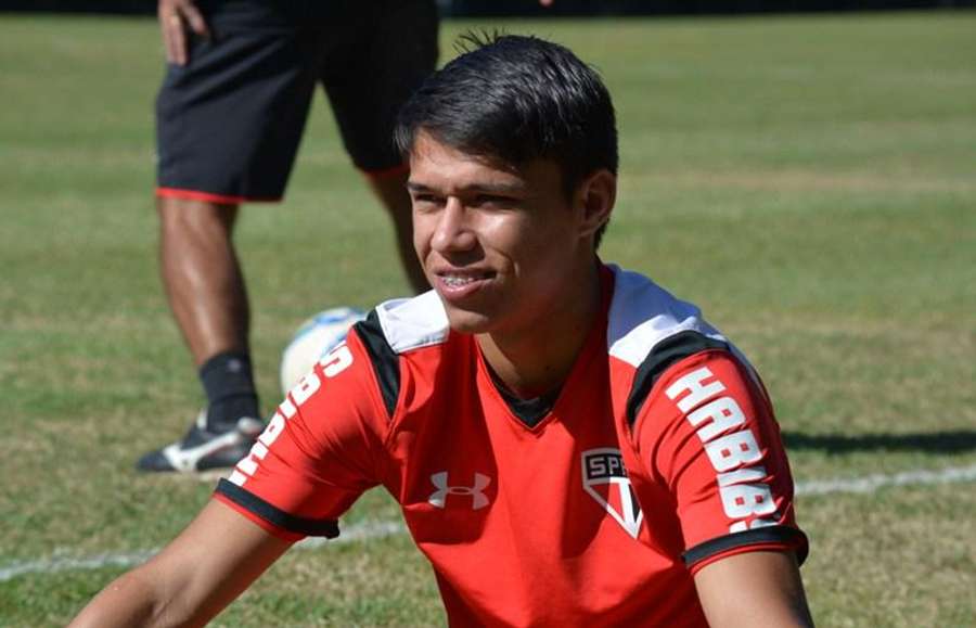 Luiz Araújo foi revelado pelo São Paulo