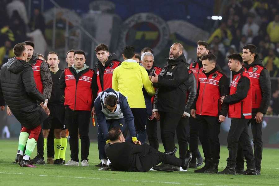 Mourinho em situação polémica