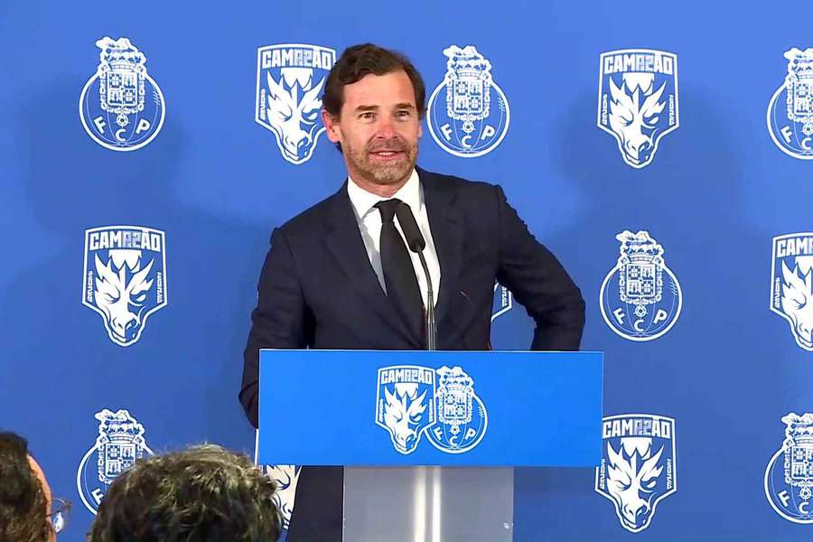 André Villas-Boas no discurso perante os deputados André Villas-Boas no discurso perante os deputados