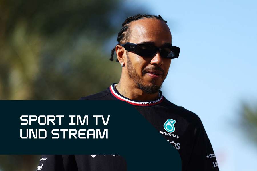 Sport live am Samstag: Lewis Hamilton und der Formel 1-Zirkus startet in Bahrain in die neue Saison.