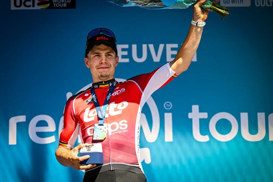 Arnaud De Lie retrouve des couleurs.