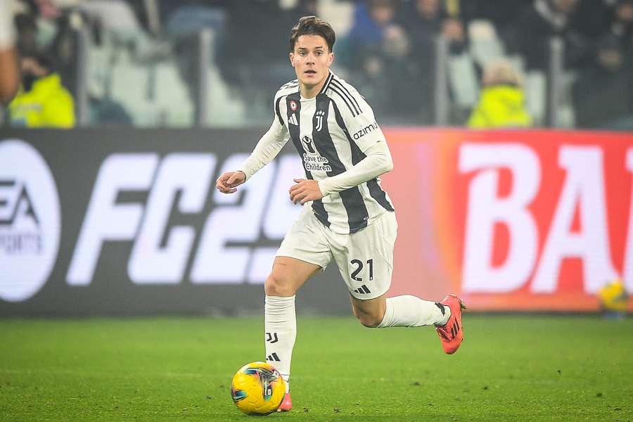 Nicolò Fagioli durante Juventus-Venezia