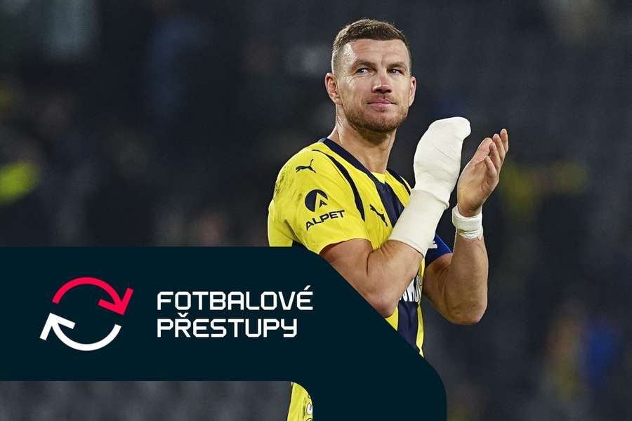 Edin Džeko je blízko přestupu do Fiorentiny.