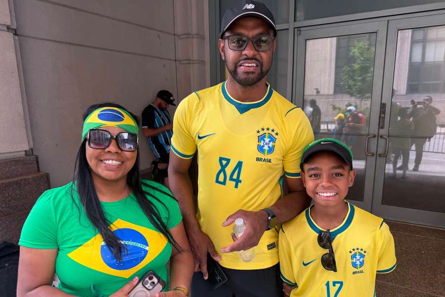 Família do gaúcho Cristiano Coimbra, residente nos Estados Unidos há 12 anos Família do gaúcho Cristiano Coimbra, residente nos Estados Unidos há 12 anos