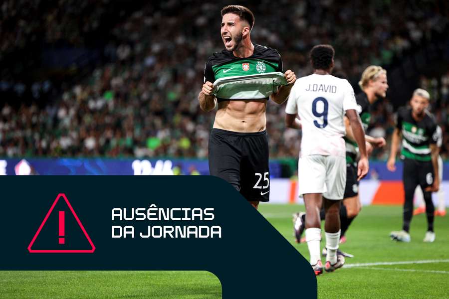 Gonçalo Inácio lesionou-se com o Lille e junta-se a Eduardo Quaresma nos centrais lesionados do Sporting