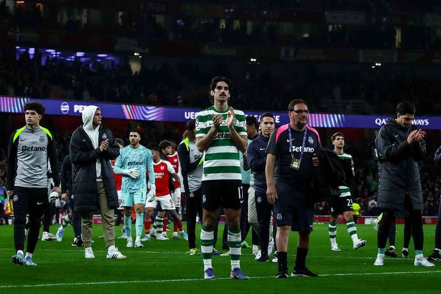 Sporting afastado da Liga dos Campeões