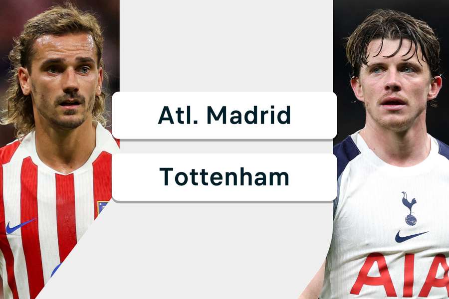 Atlético de Madrid vs Tottenham