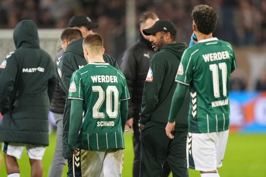 Werder steckt tief im Abstiegskampf