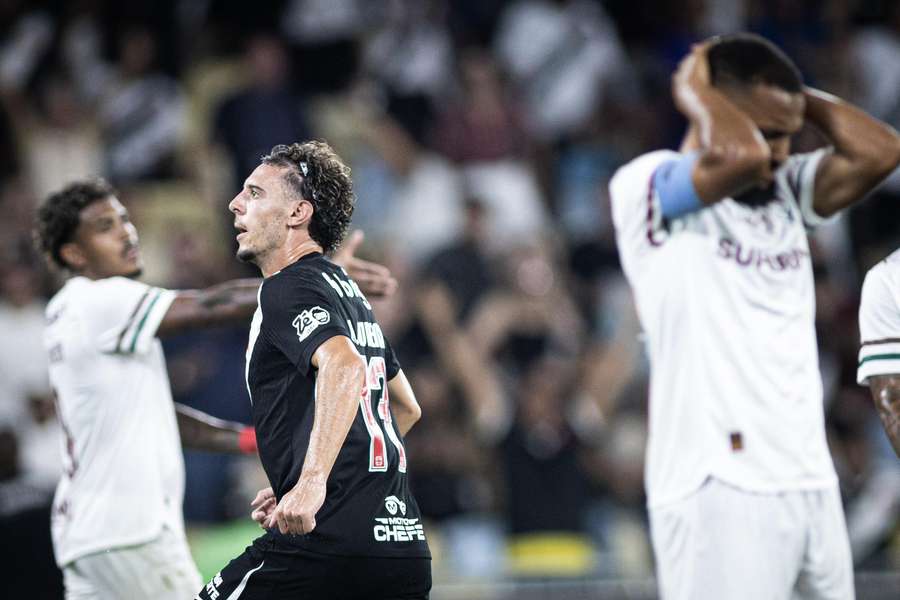 Nuno Moreira celebra pelo Vasco da Gama