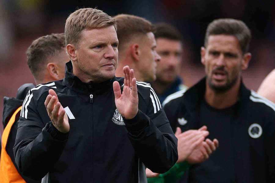 Newcastle manager Eddie Howe