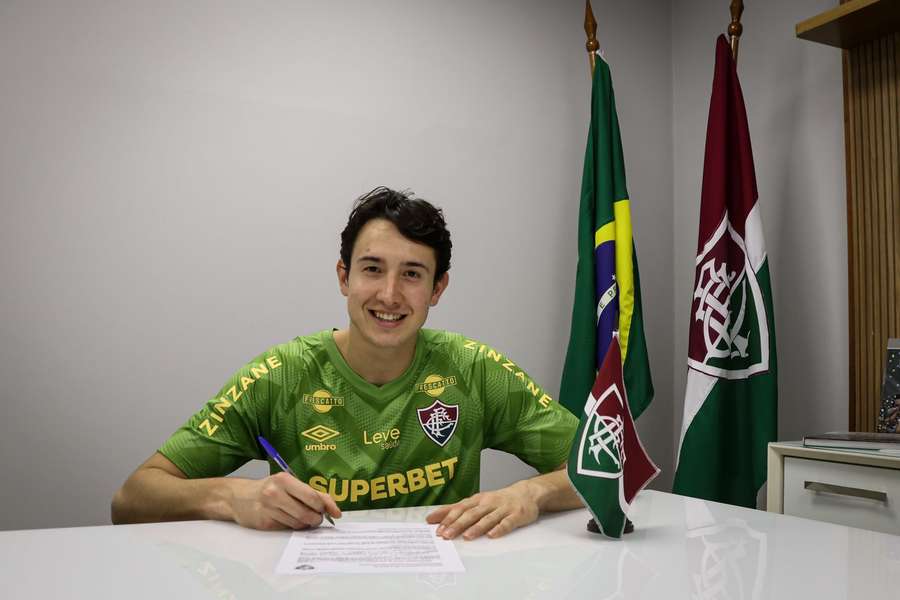 Marcelo Pitaluga assinou com o Fluminense até ao fim de 2028 Marcelo Pitaluga assinou com o Fluminense até ao fim de 2028