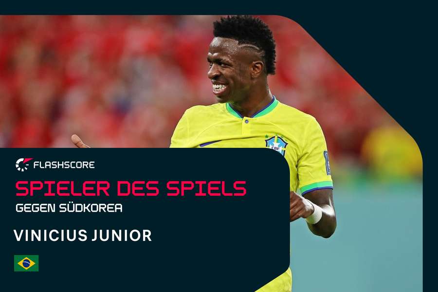 Spieler des Spiels: Vinicius Jr.