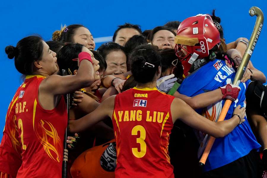 China heeft zich geplaatst voor de finale tegen Nederland