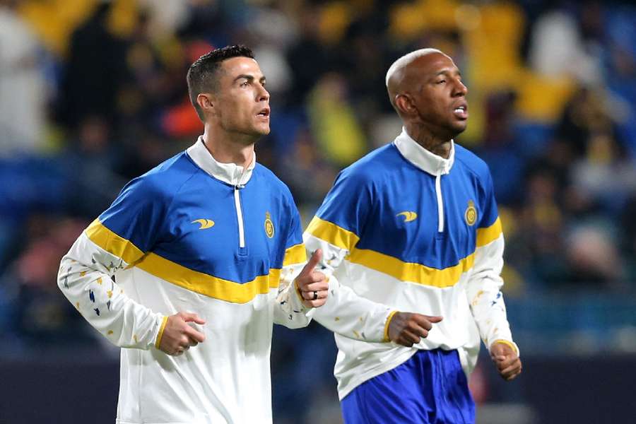 Ronaldo og Talisca er to stjerner, der spiller for Al-Nassr.