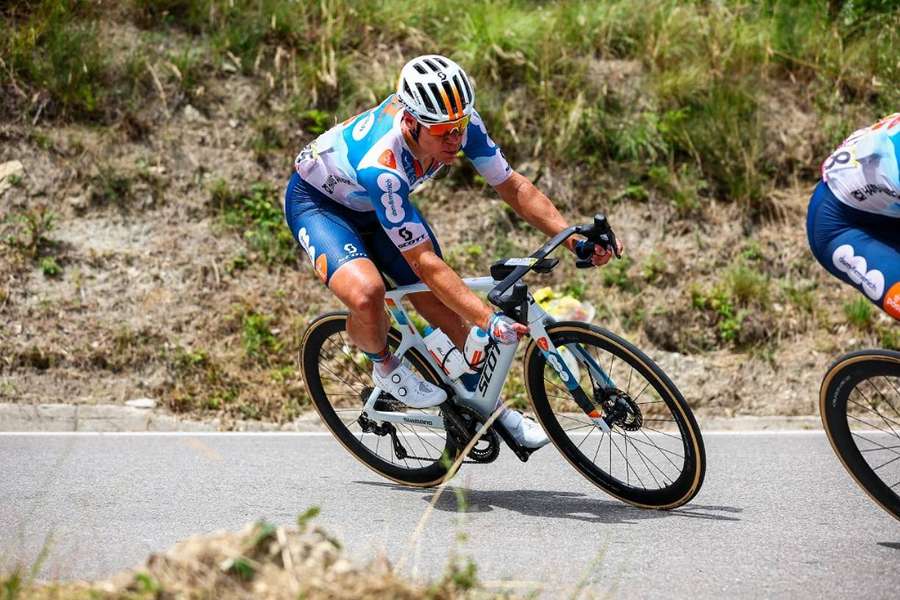 Fabio Jakobsen durant la 1re étape.