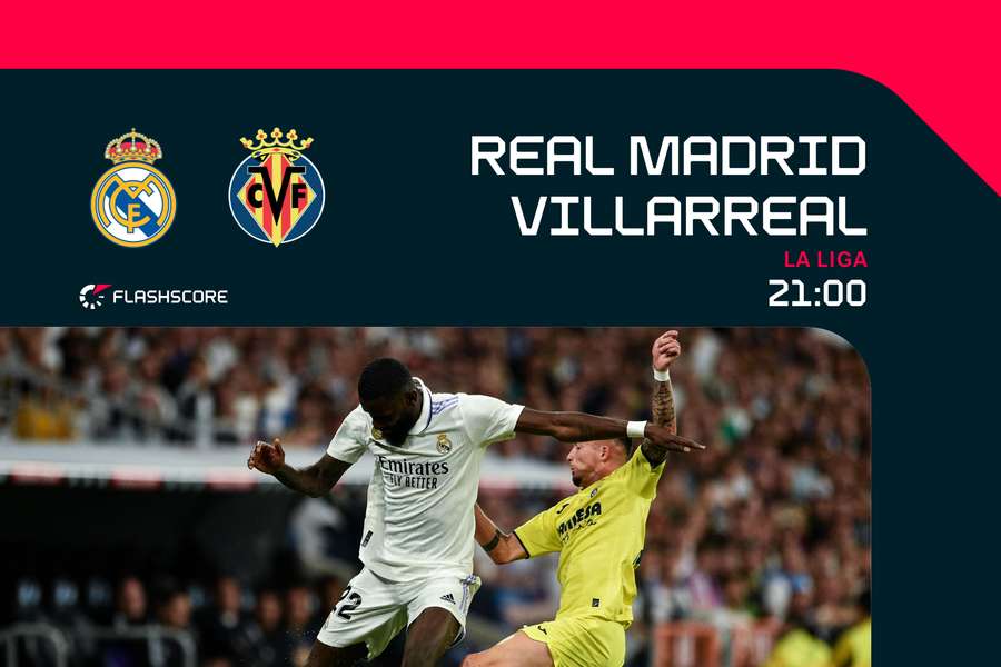 Madrid y Villarreal se citan en el Bernabéu.